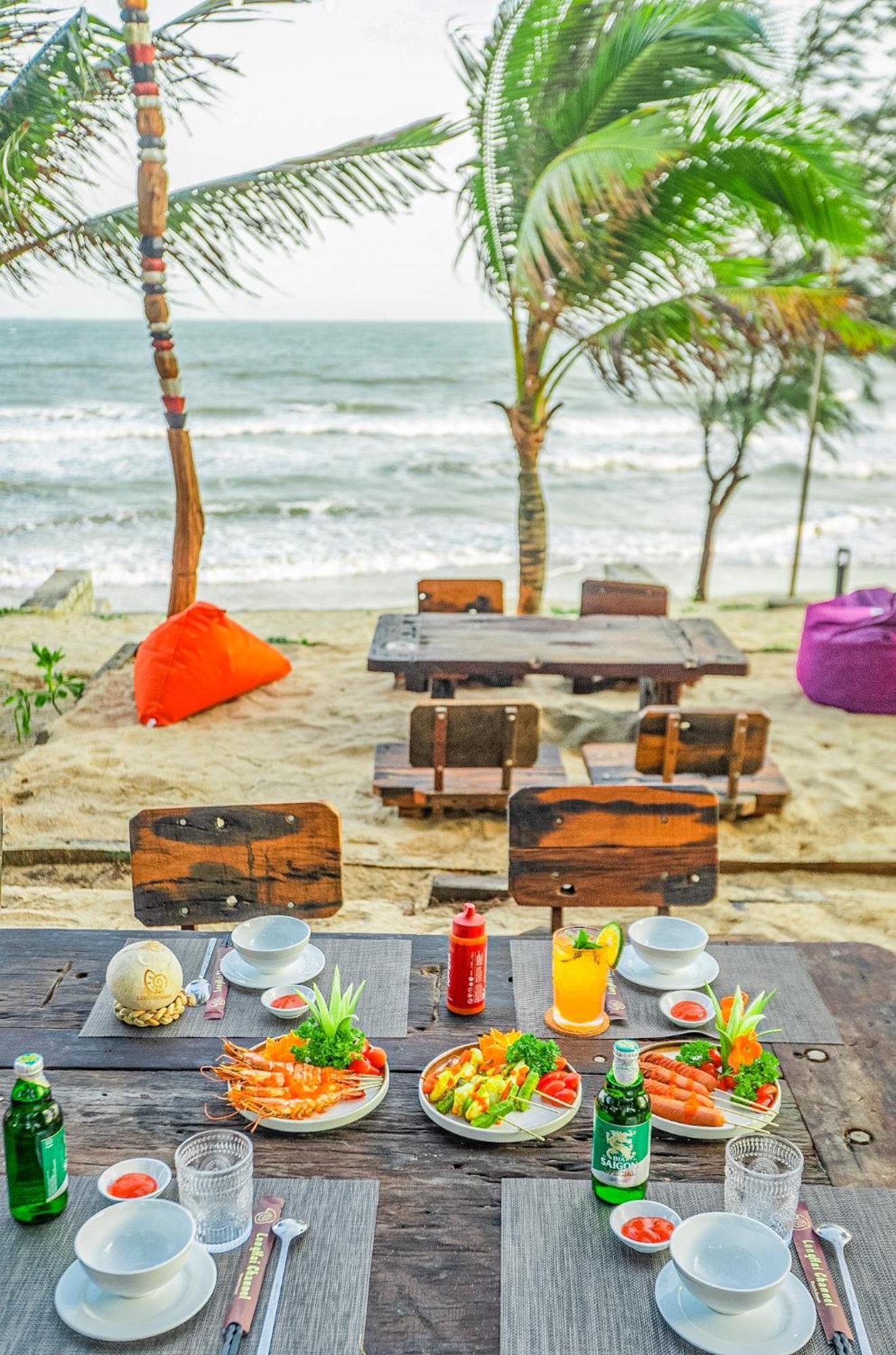 Long Hai Channel Beach Resort Exterior foto